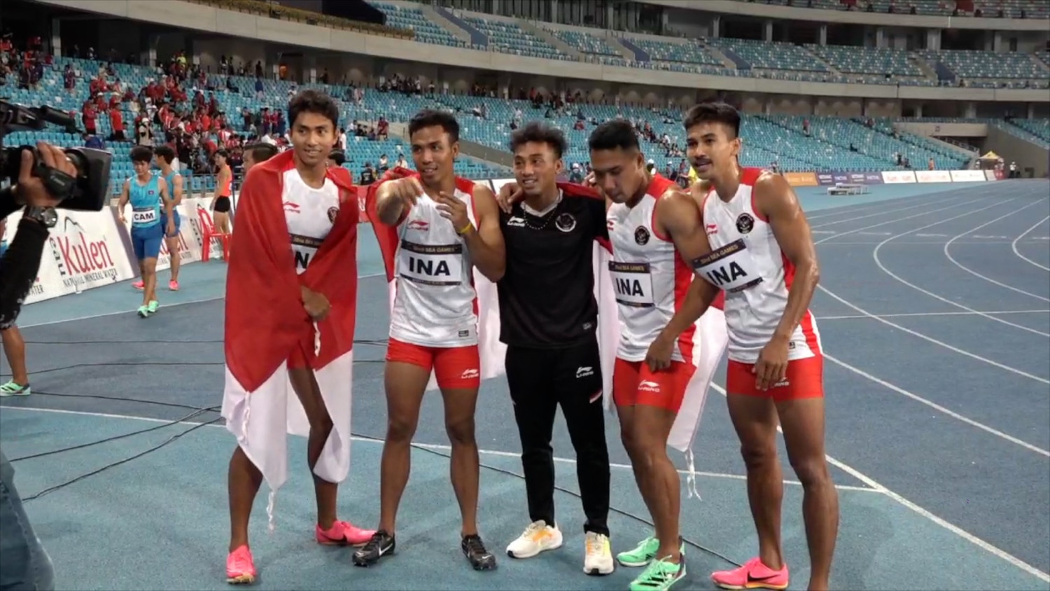 Emas Indonesia di SEA Games bertambah dari estafet putra 4x100 meter - ANTARA News