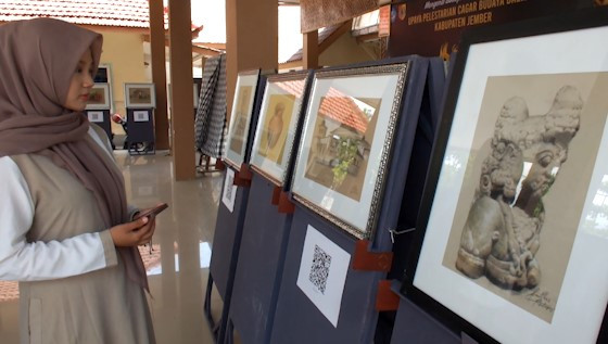 20 bangunan cagar budaya Jember diabadikan dalam karya "drawing pen" - ANTARA News