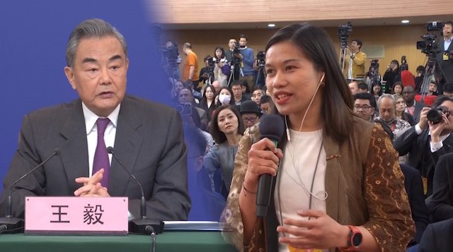 Menlu China Wang Yi jawab pertanyaan ANTARA soal Laut China Selatan - ANTARA News