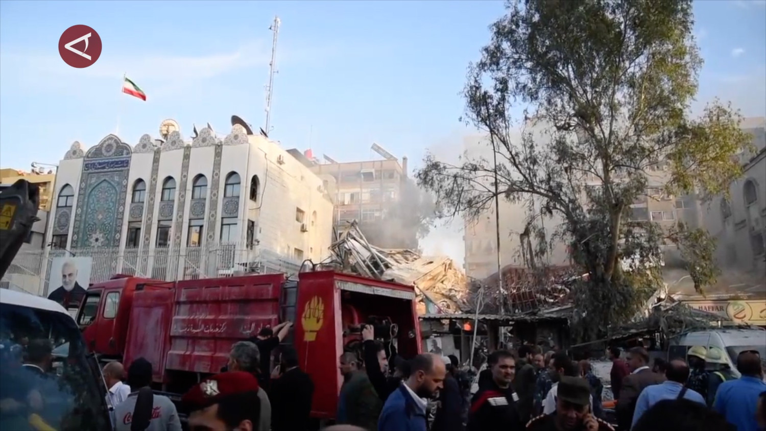 Israel serang Kedubes Iran di Damaskus, 7 tewas, Iran janji akan balas - ANTARA News