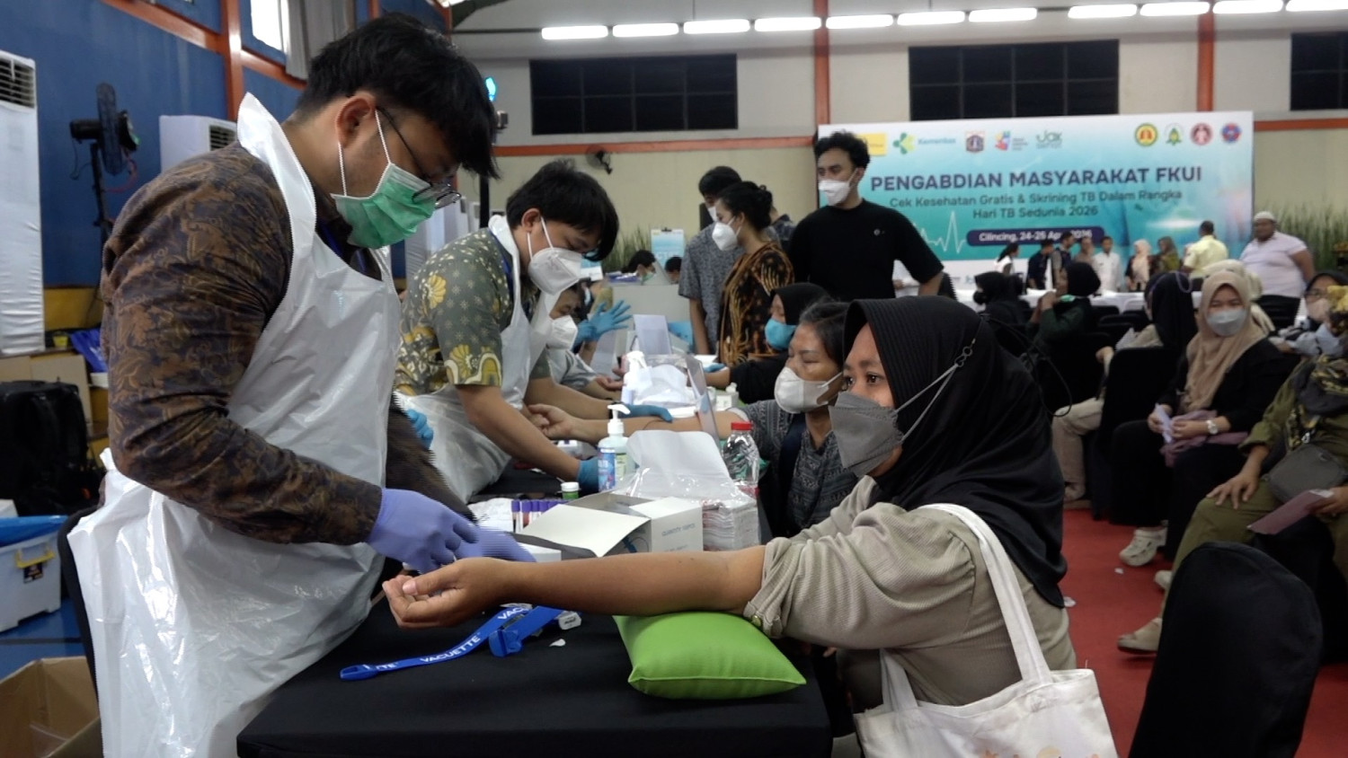 Peringati Hari TBC Dunia, FKUI gelar CKG dan skrining TBC