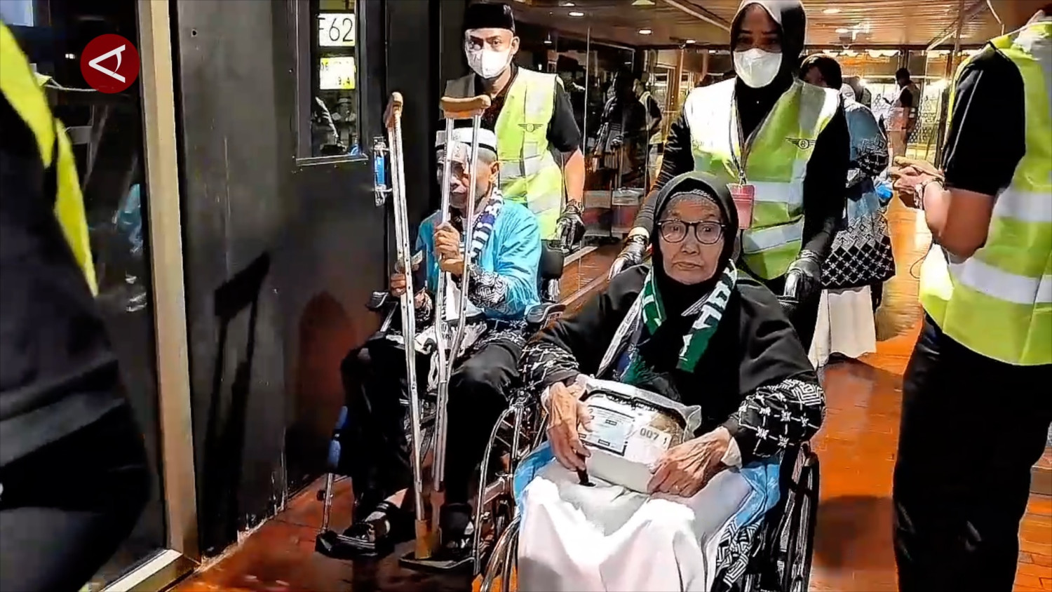 Kloter 1 Jakarta berangkat, Bandara Soetta siagakan petugas khusus