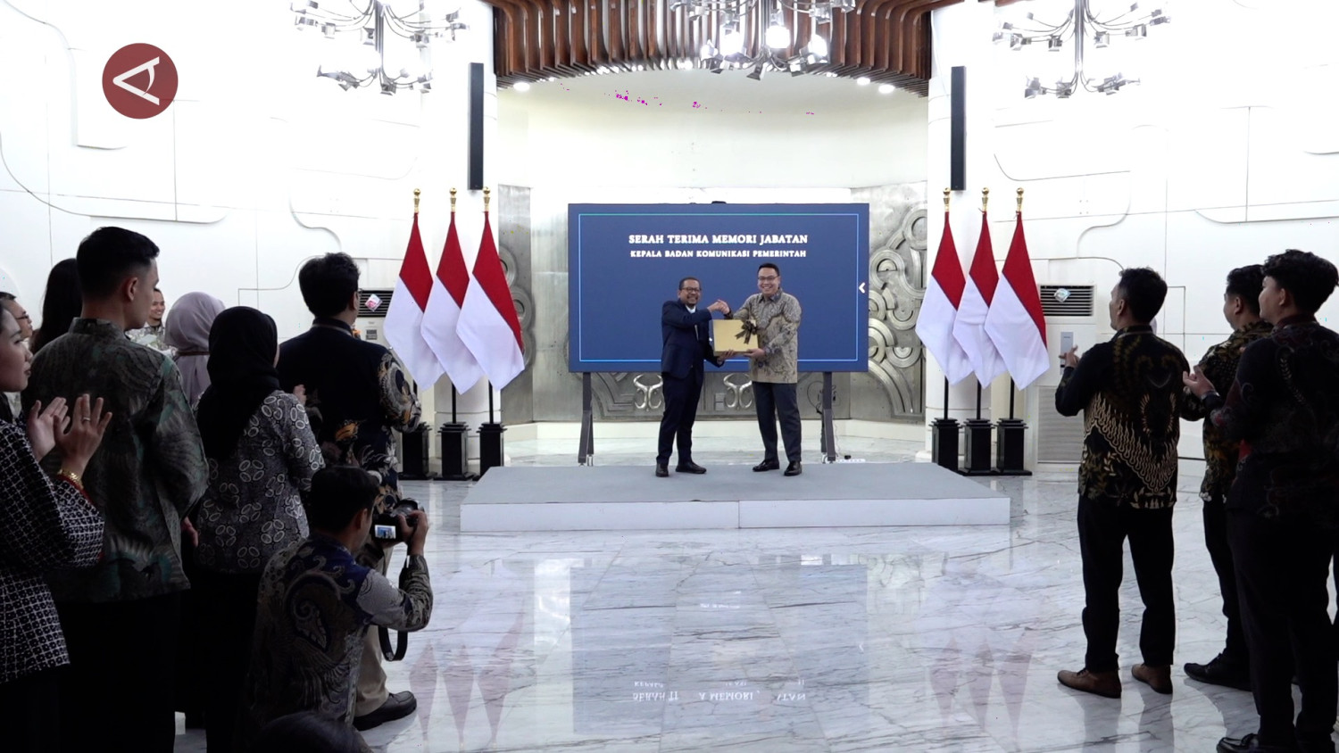 Sertijab Kepala Bakom, Qodari komitmen perkuat komunikasi pemerintah