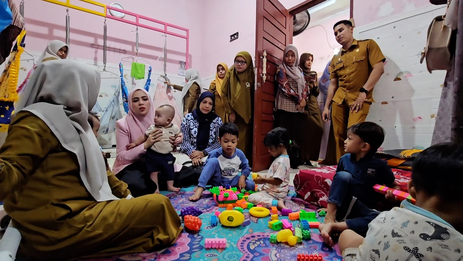 Bunda PAUD Lhokseumawe pastikan keamanan dan kelayakan daycare