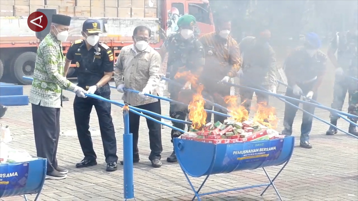 DJBC Banten musnahkan jutaan batang rokok ilegal senilai Rp34,81 M