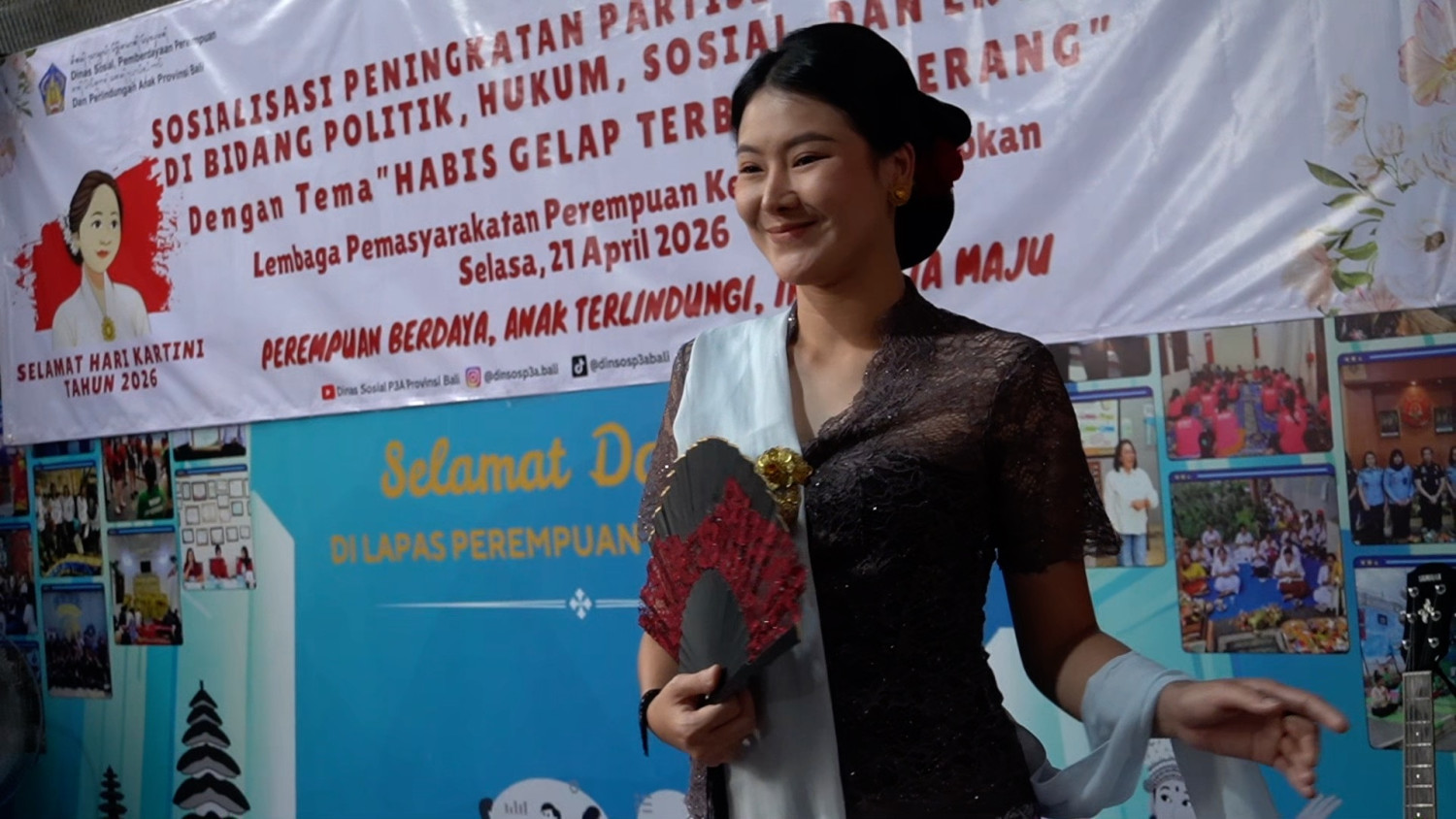 Hari Kartini, WBP Lapas Kerobokan dapat pembekalan tata rias