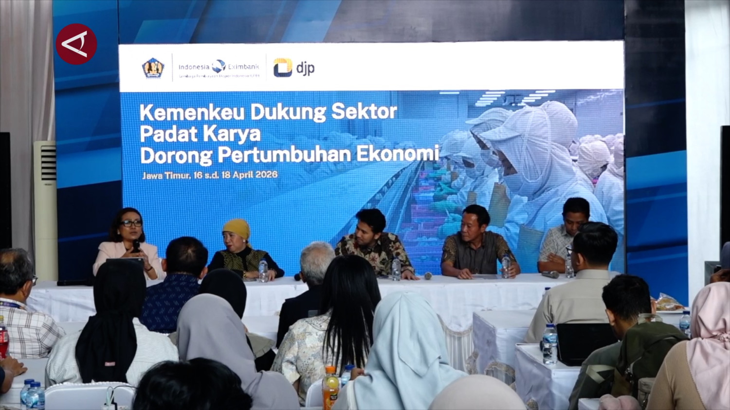 Pemerintah tanggung PPh 21 pekerja industri padat karya dan pariwisata