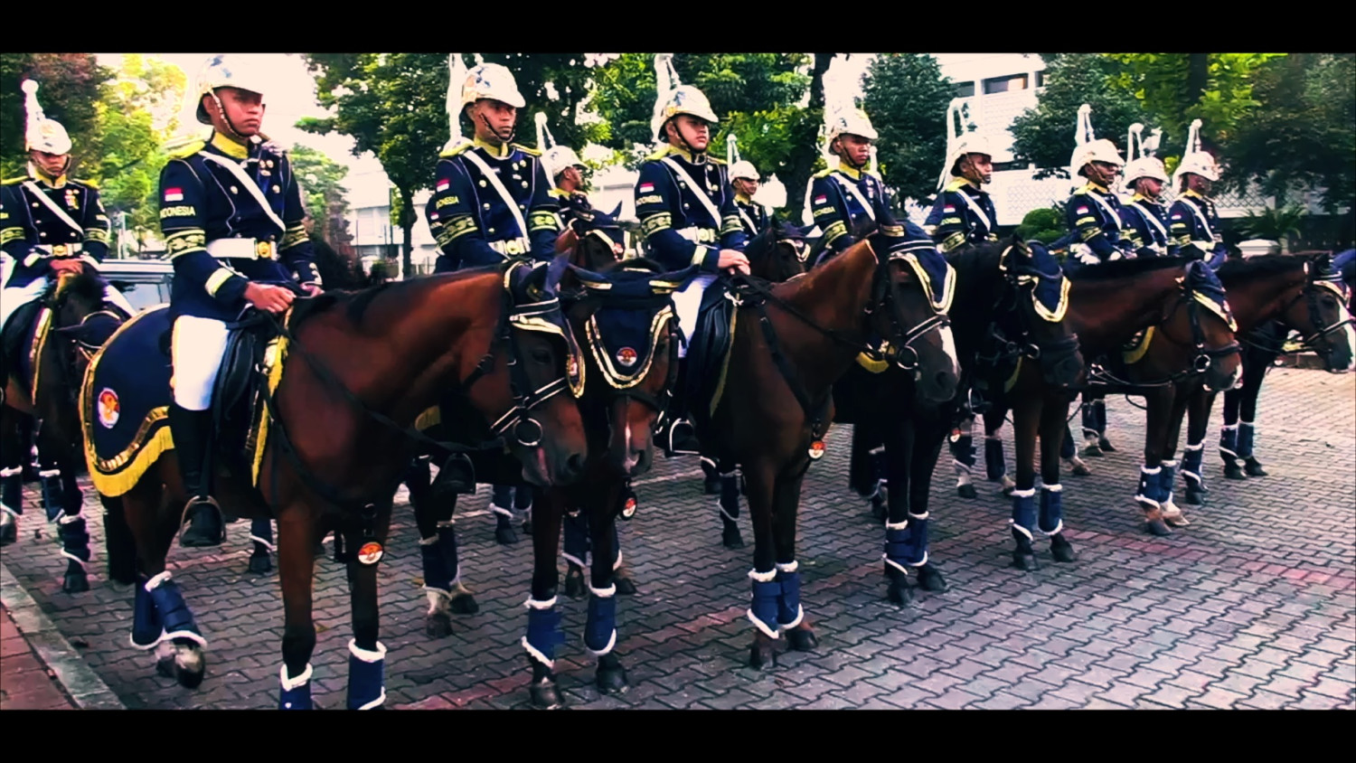 Pesona prosesi "guard mounting" Istana sedot antusiasme masyarakat