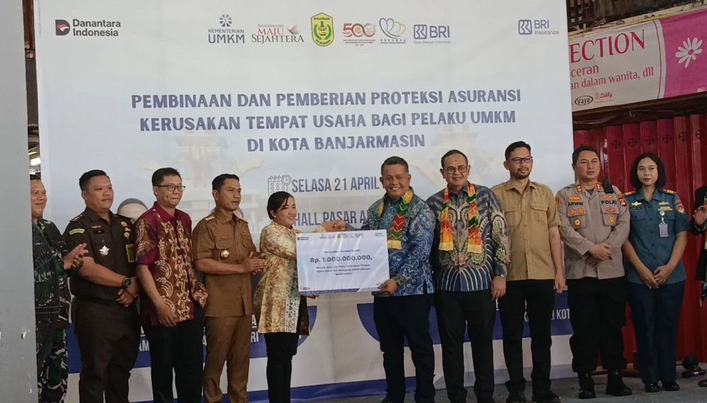 Pemkot Banjarmasin beri asuransi Rp1 miliar untuk 200 UMKM