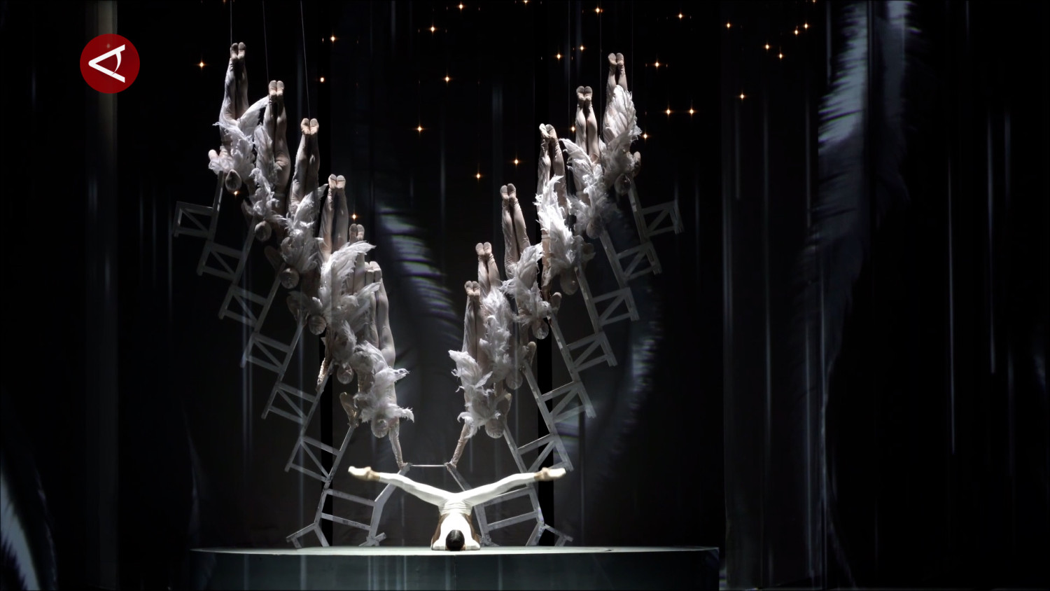 Drama akrobatik “Swan” asal China pukau penonton di Moskow