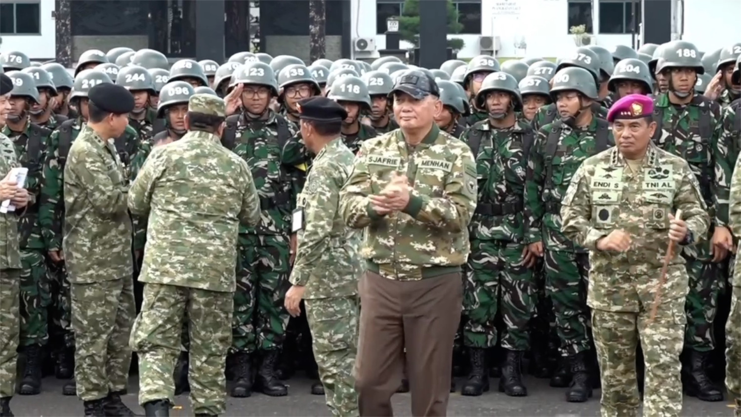 Tinjau Komcad ASN, Menhan tekankan penguatan jiwa patriotisme