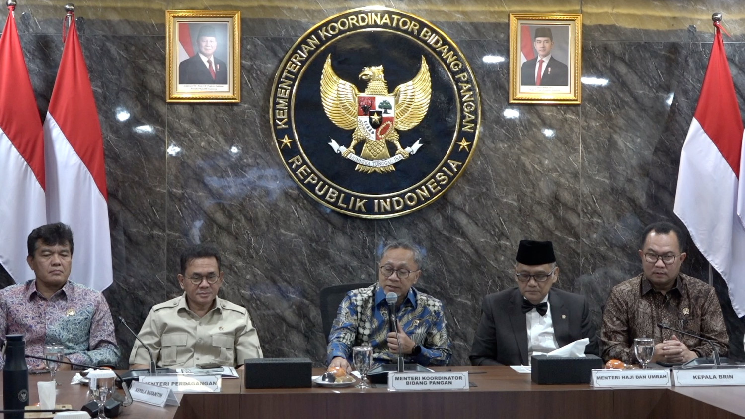 Usai rakortas, Menko Zulhas pastikan suplai pangan jamaah haji aman