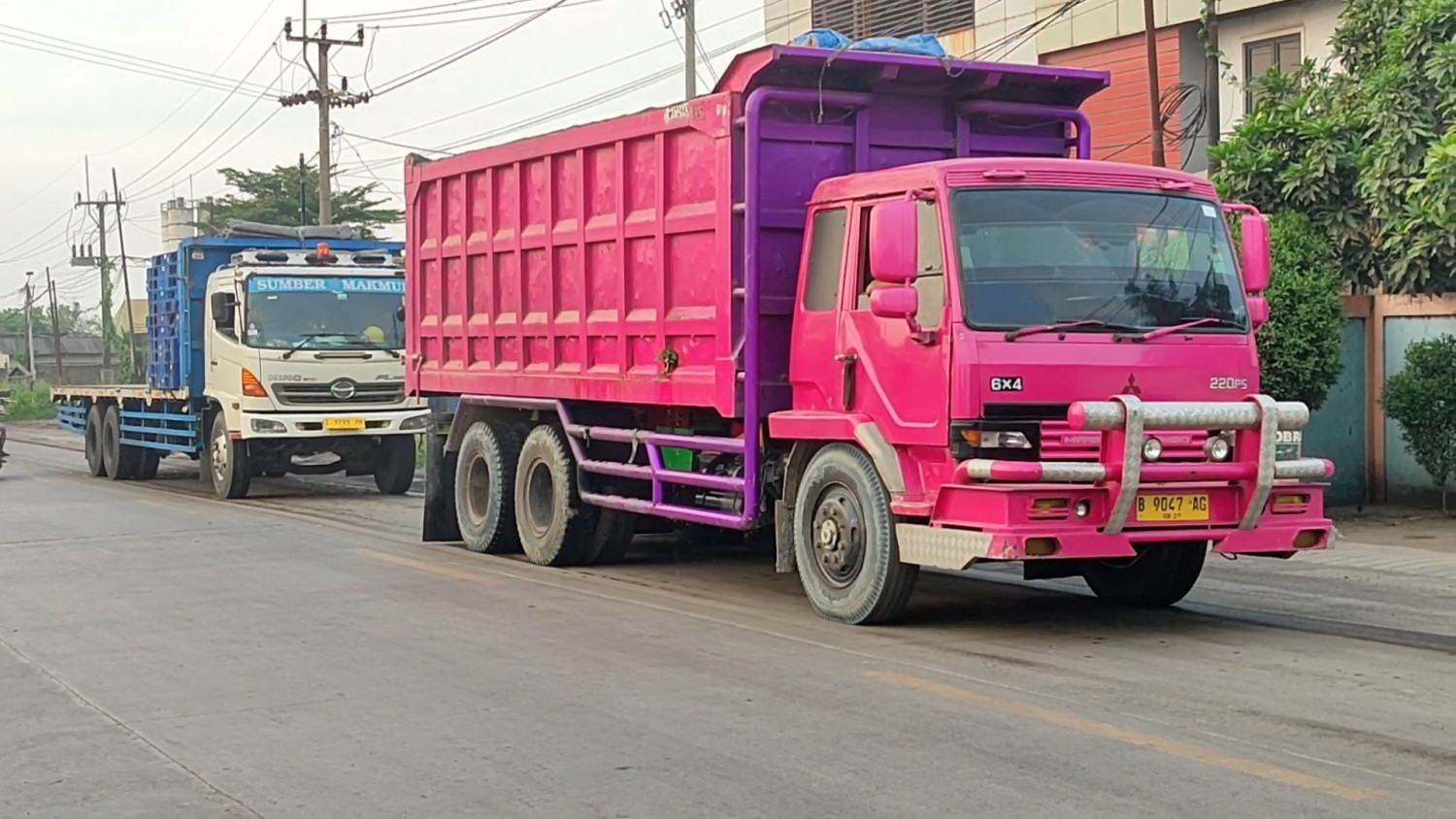 Polda Banten tindak tegas truk pelanggar pembatasan di jalur arteri