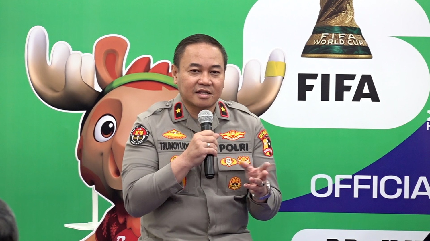 Polri petakan 200 titik nobar Piala Dunia 2026 di seluruh Indonesia