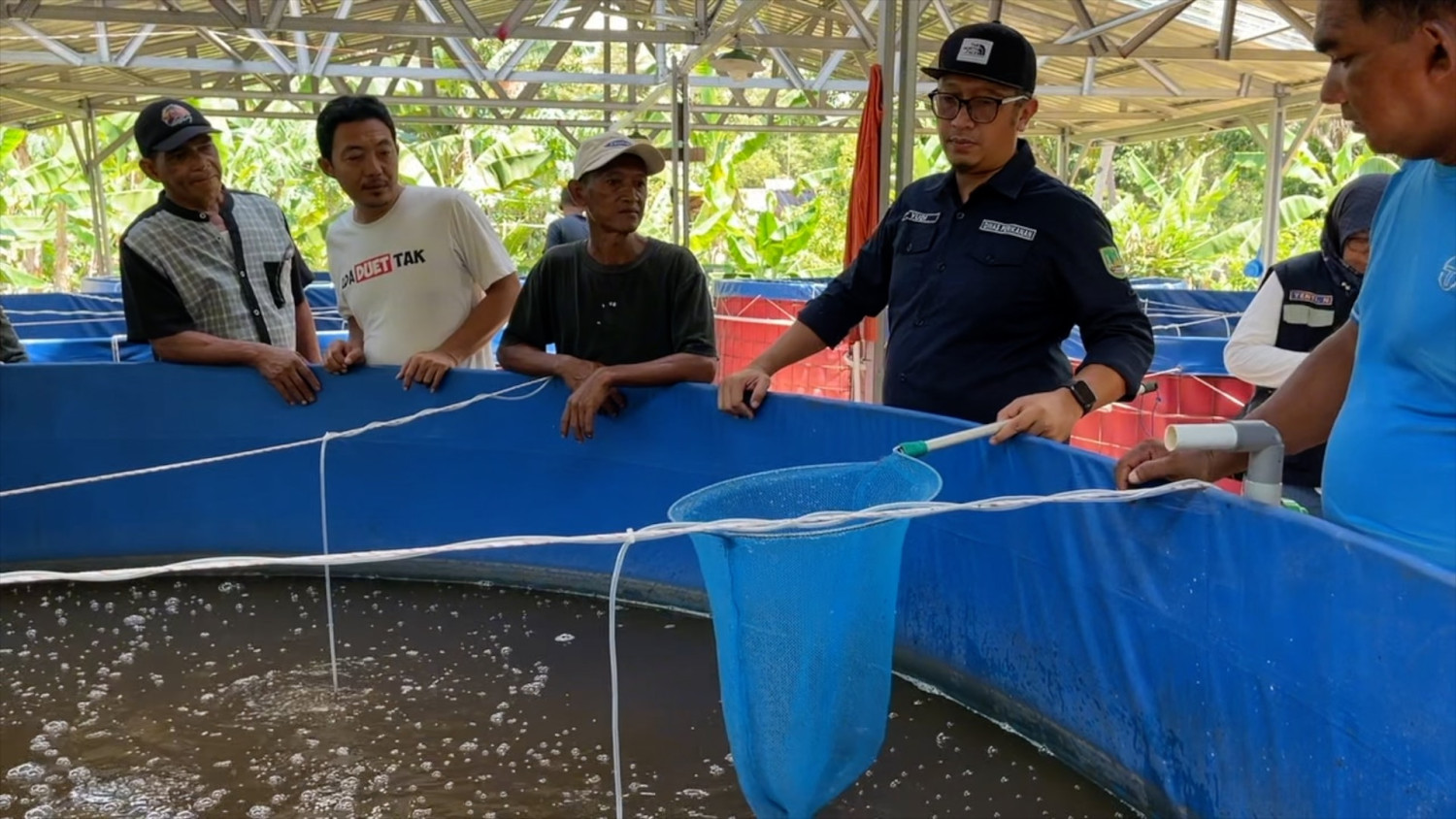 Sistem budidaya Bioflok bantu perekonomian nelayan di Pulau Karas