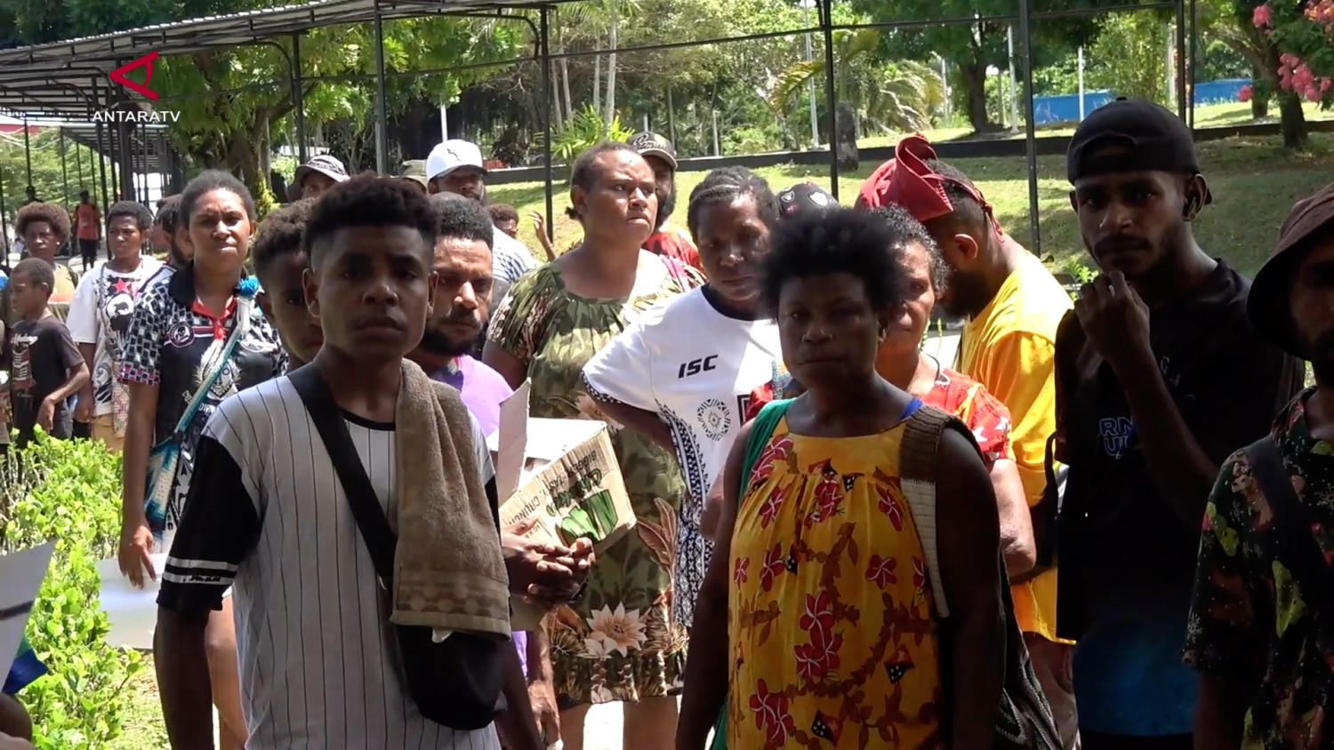 Aktivitas pasar dongkrak pelintas batas RI-Papua Nugini