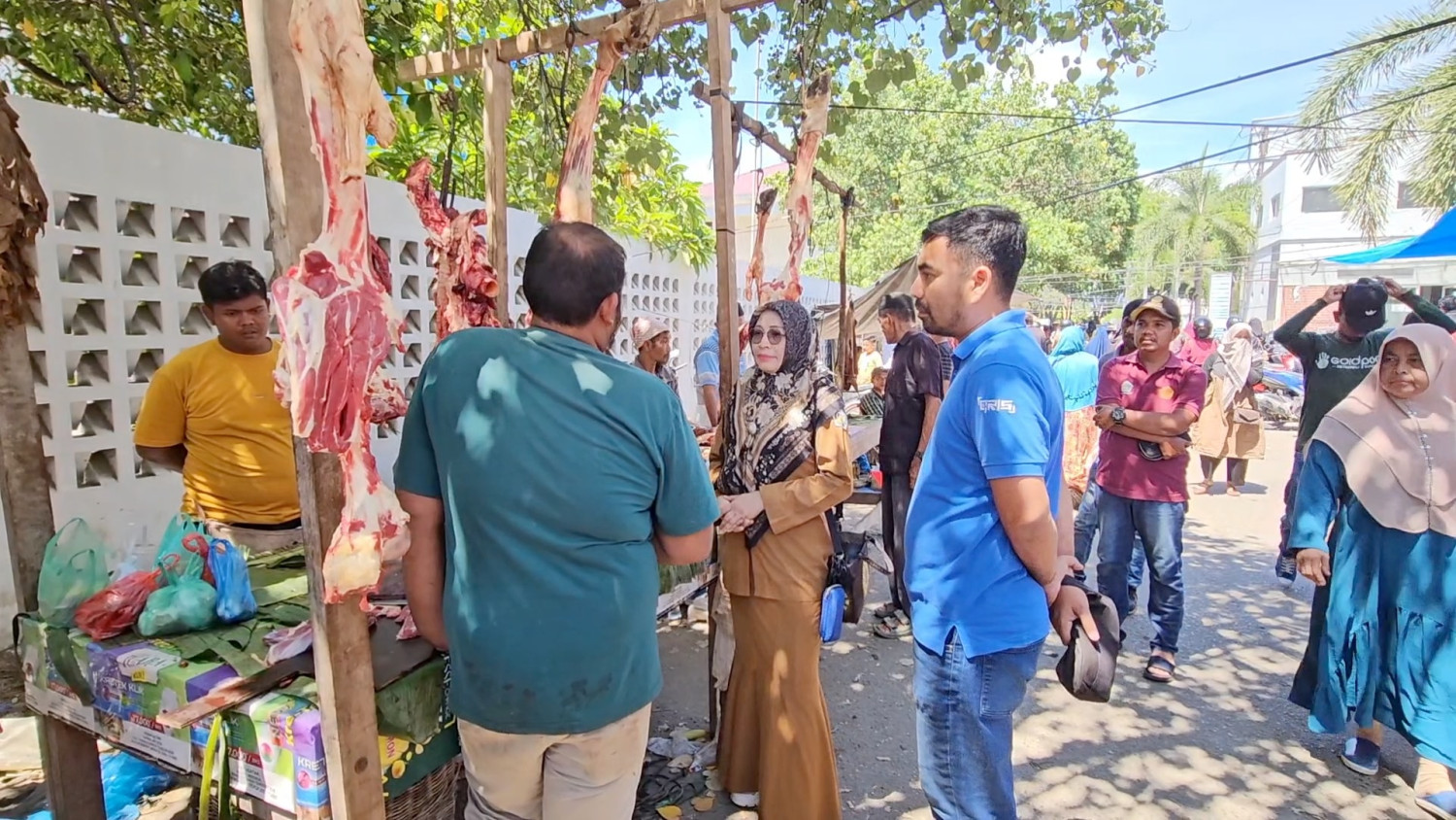 DKPPP Lhokseumawe edukasi pedagang daging kelola limbah dengan benar