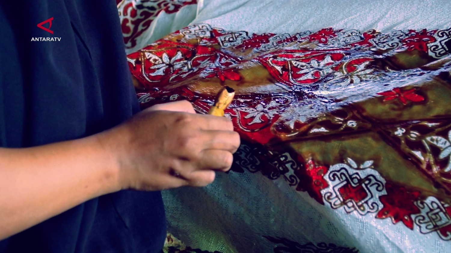 Intip produksi batik Aceh cap dengan aneka motif khas