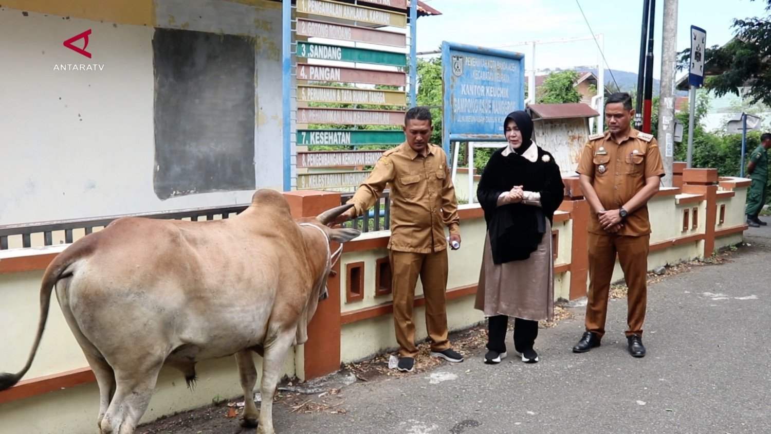 Pemko Banda Aceh salurkan puluhan hewan kurban ke masyarakat