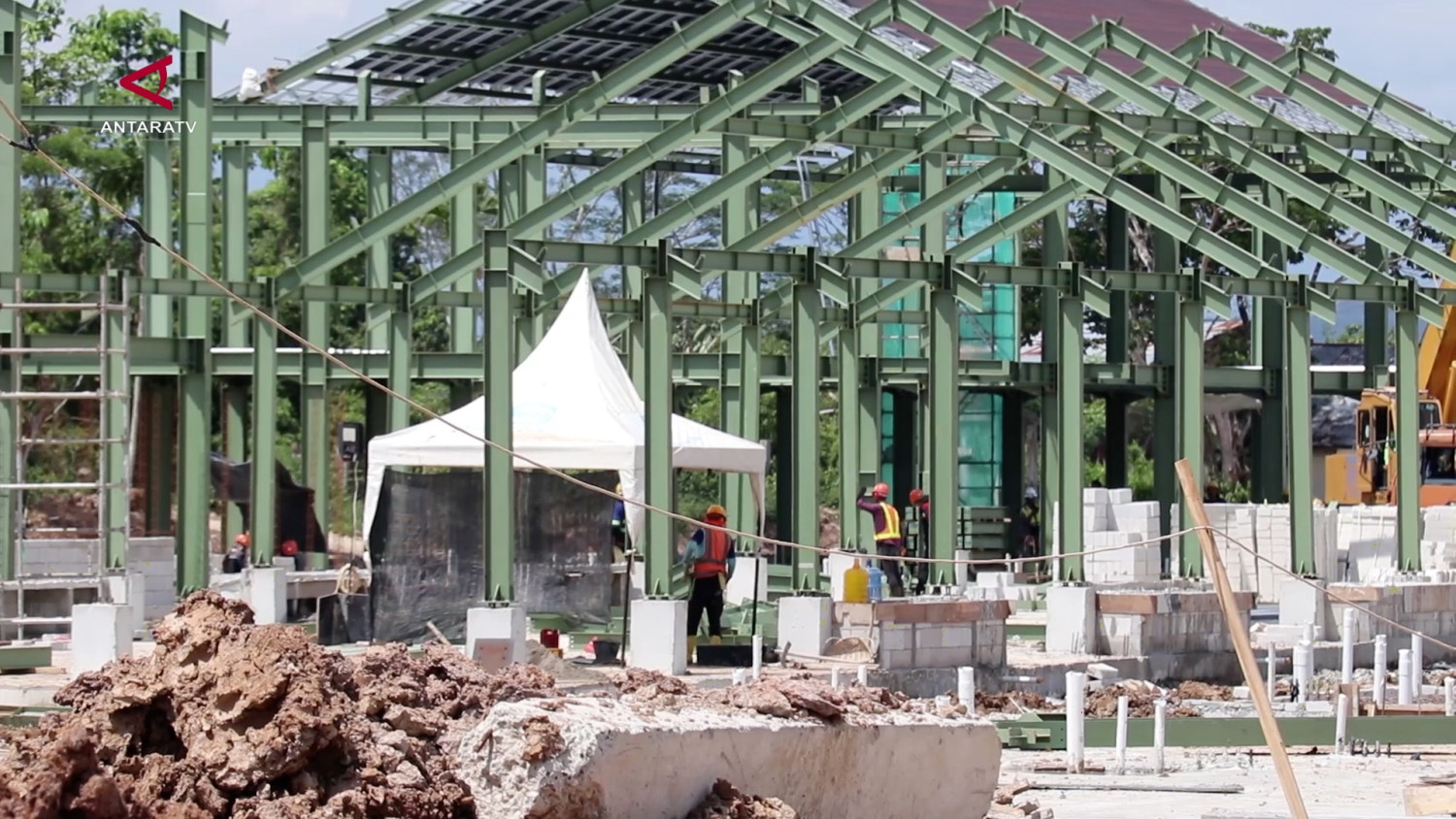 Progres pembangunan Sekolah Rakyat di Lhokseumawe capai 54 persen