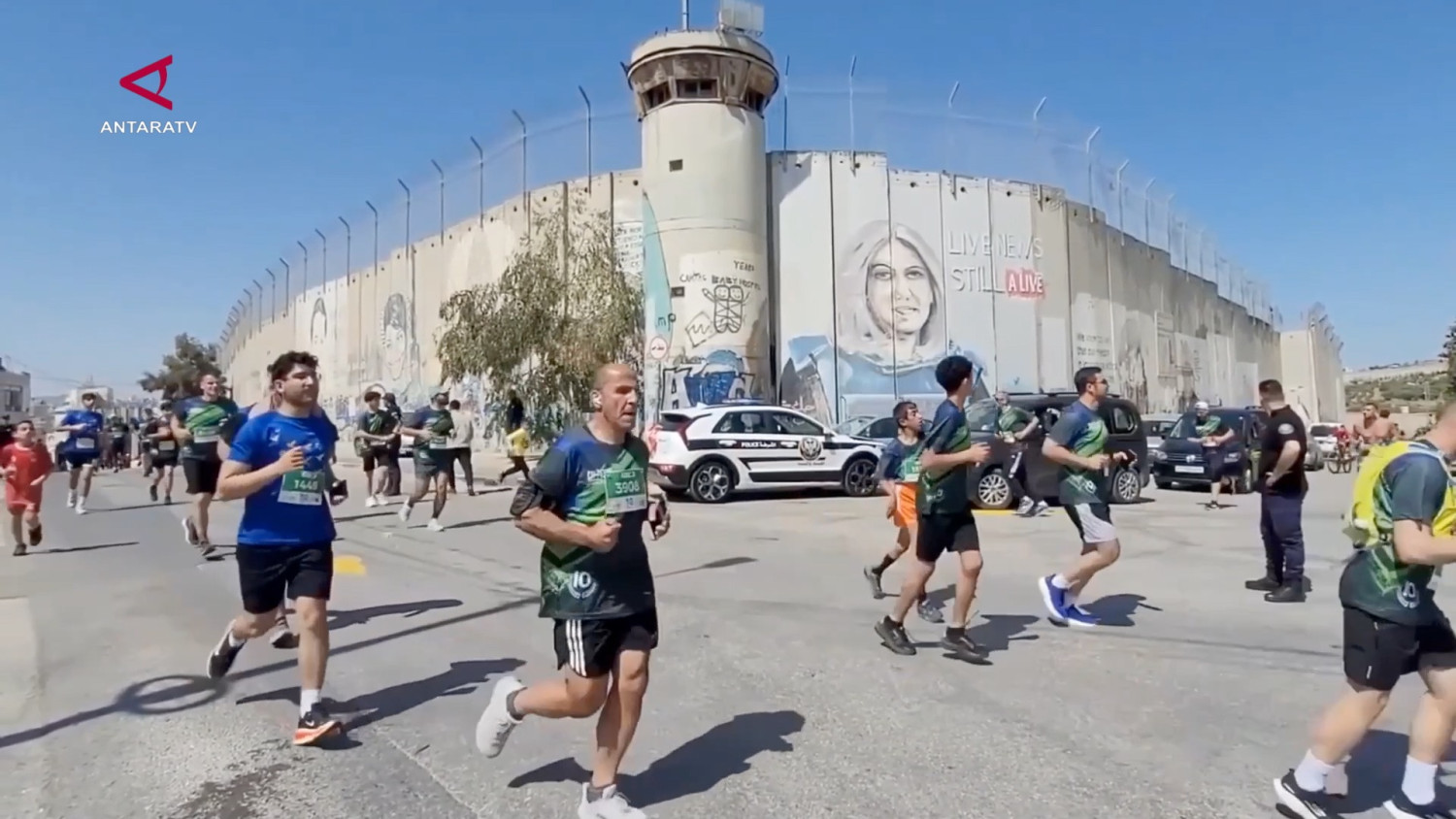 Maraton Palestina kembali digelar di Betlehem pascakonflik Gaza