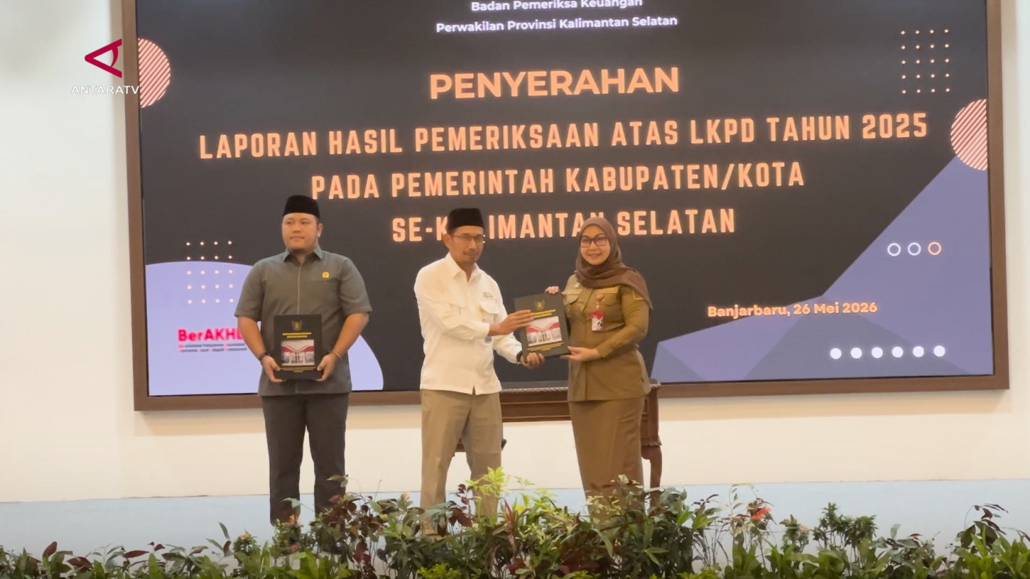 Seluruh Kabupaten Kota di Kalsel peroleh opini WTP dari BPK