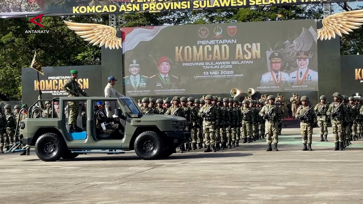 Sulsel jadi pionir, 500 pegawai ditetapkan sebagai Komcad ASN