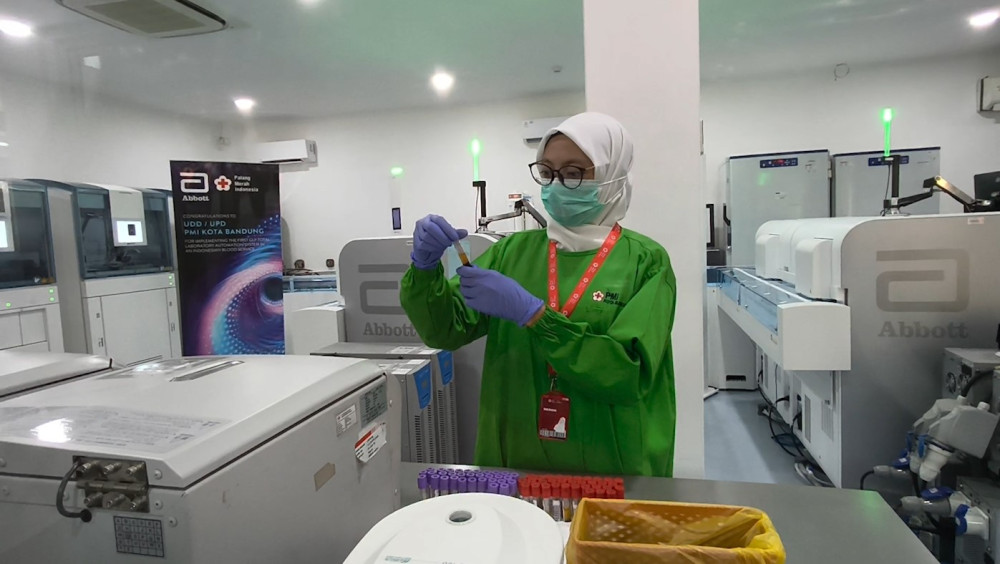 PMI kota Bandung resmikan laboratorium canggih pengelolaan darah