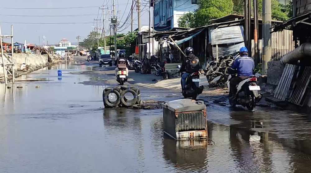 Super New Moon pengaruhi terjadinya banjir pesisir di Pantura Jateng