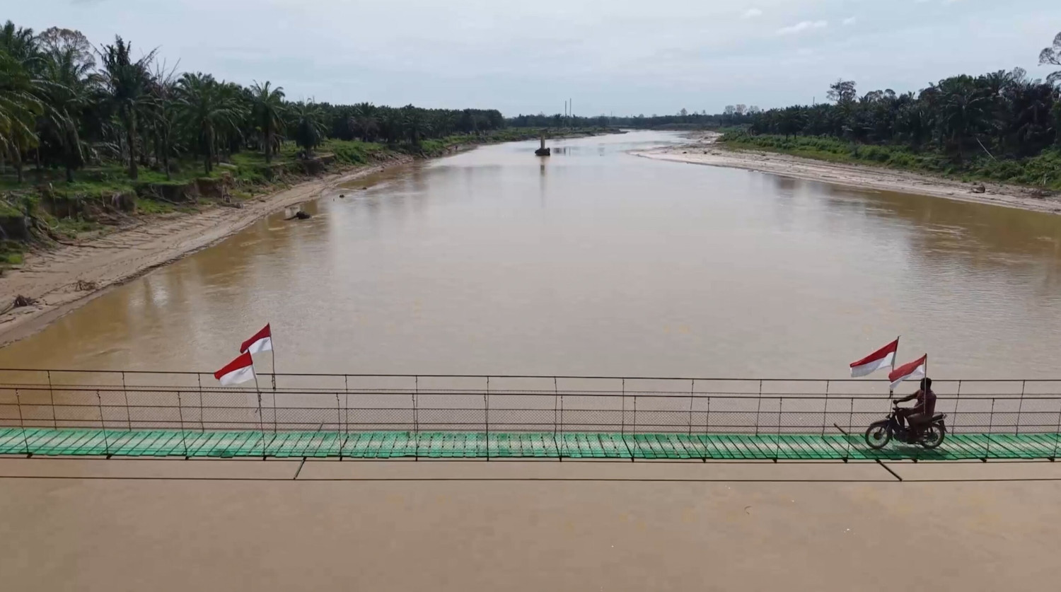 Jembatan Garuda di Aceh Tamiang percepat akses jadi lima menit