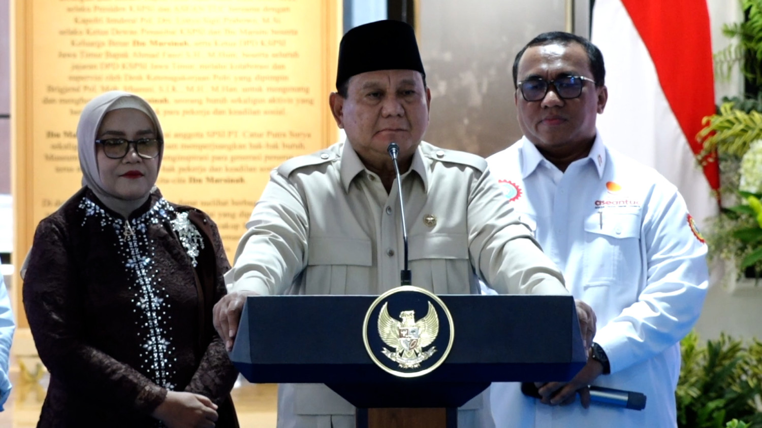 Resmikan Museum Marsinah, Presiden: Simbol peringatan seorang pejuang