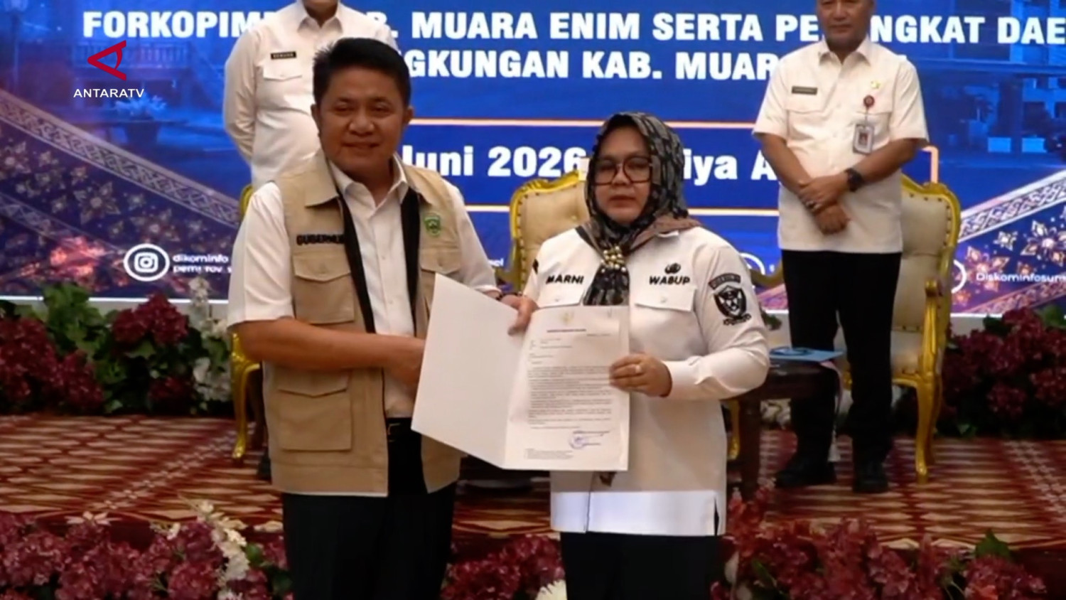 Edison jadi tersangka korupsi, Wabup ditunjuk Plt. Bupati Muara Enim